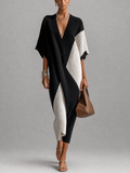 Véra | Vestido Ébano y Marfil