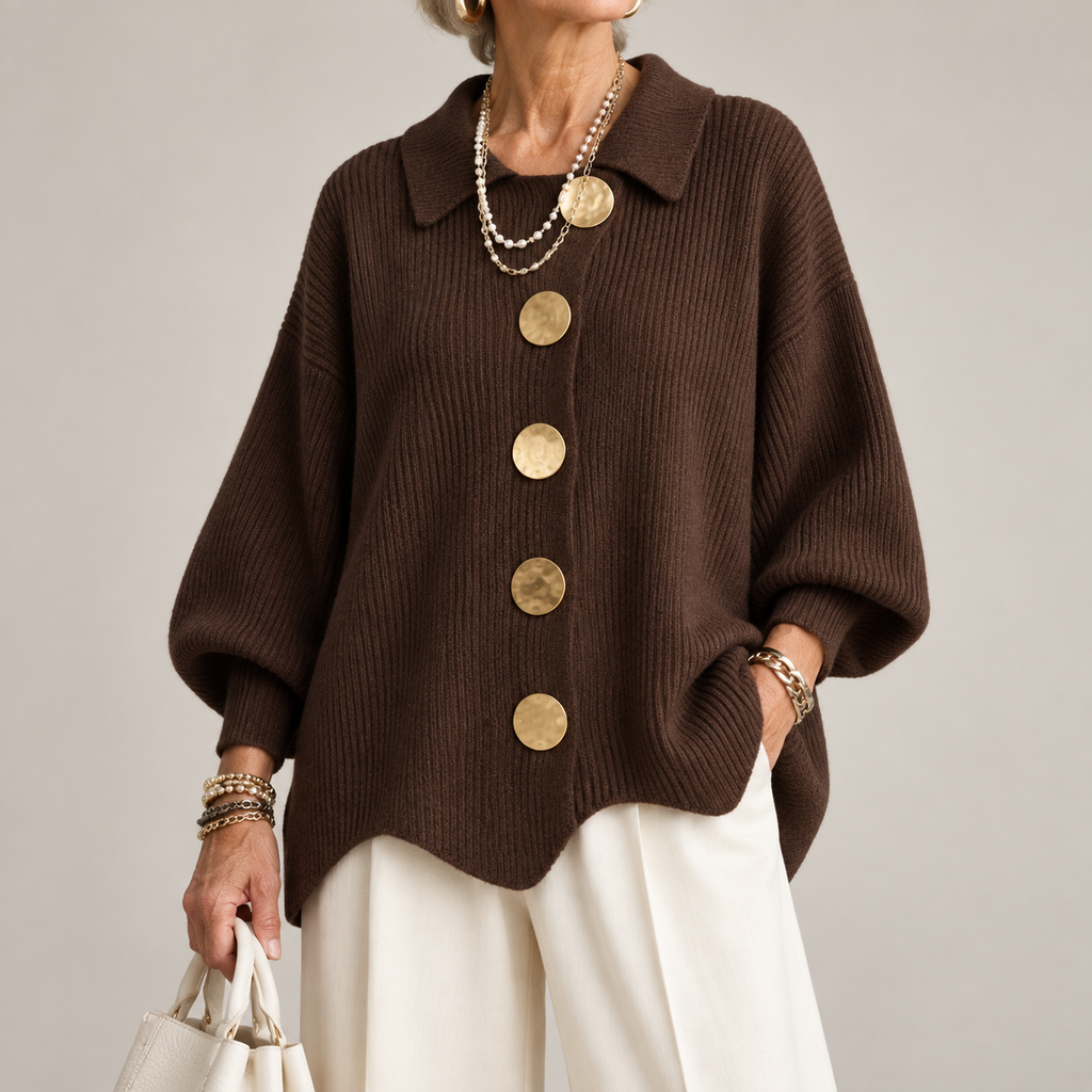 Ardelle™ | Cardigan Oversize con Cuello