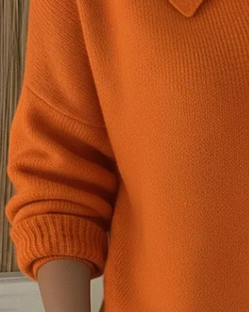 Vega™ | Cárdigan de Punto con Cuello Camisero