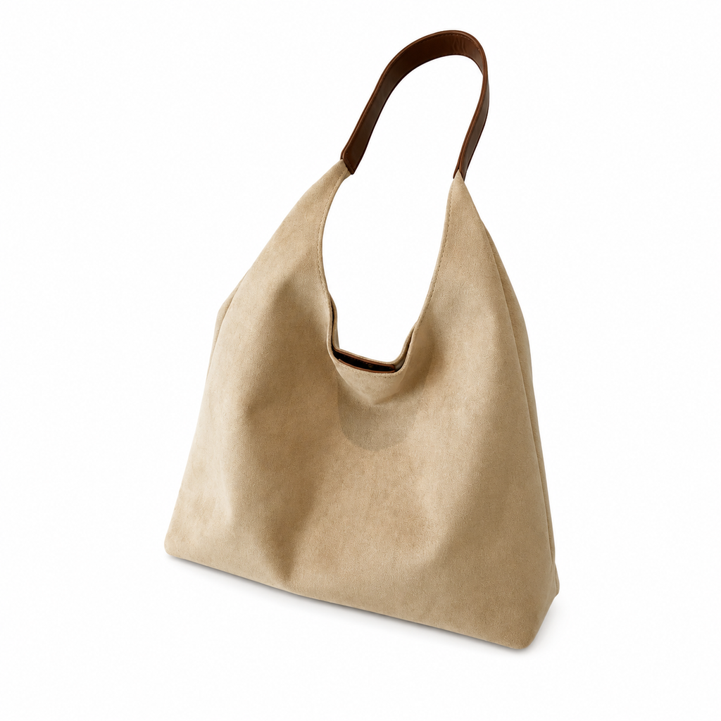 INDIRA | Bolso de ante con asa