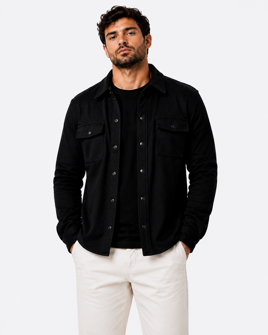 Sobrecamisa Ébano Core™ – Colección Essential