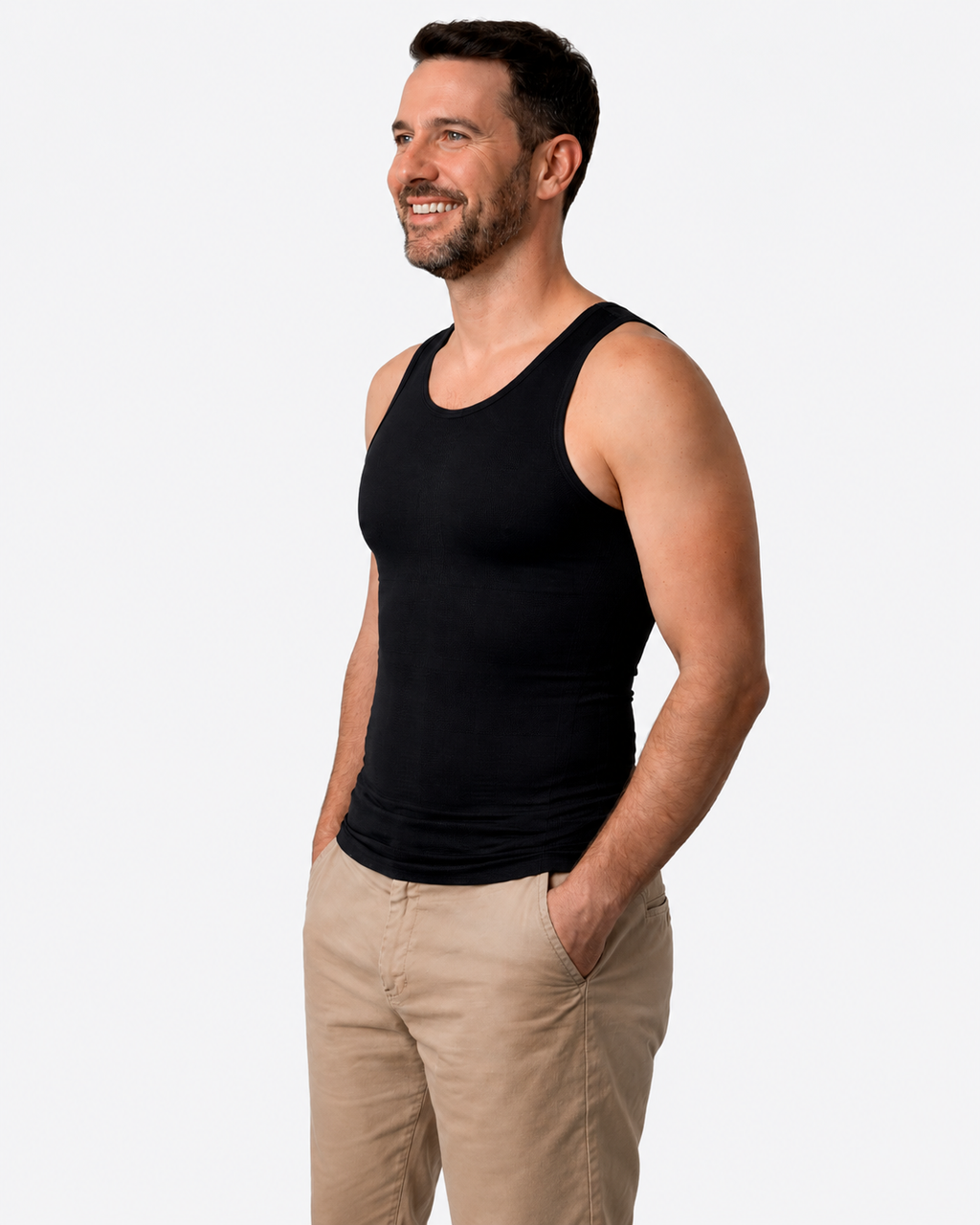 Camiseta Faja Control Fit Hombre
