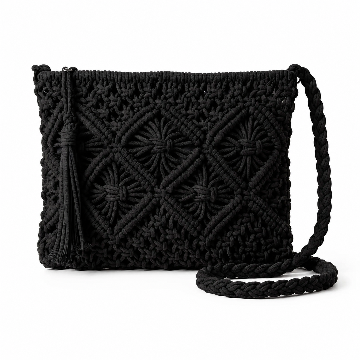 LIA | Bolso bandolera tejido