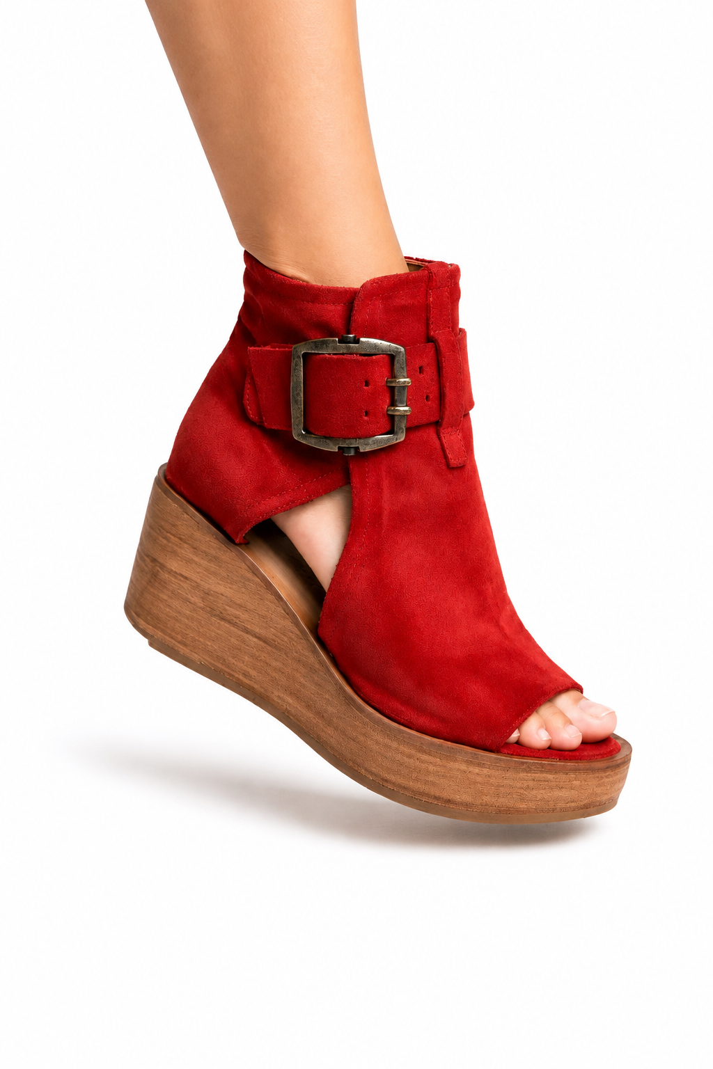 Orélisse™ — Botines de cuña abiertos estilo moderno