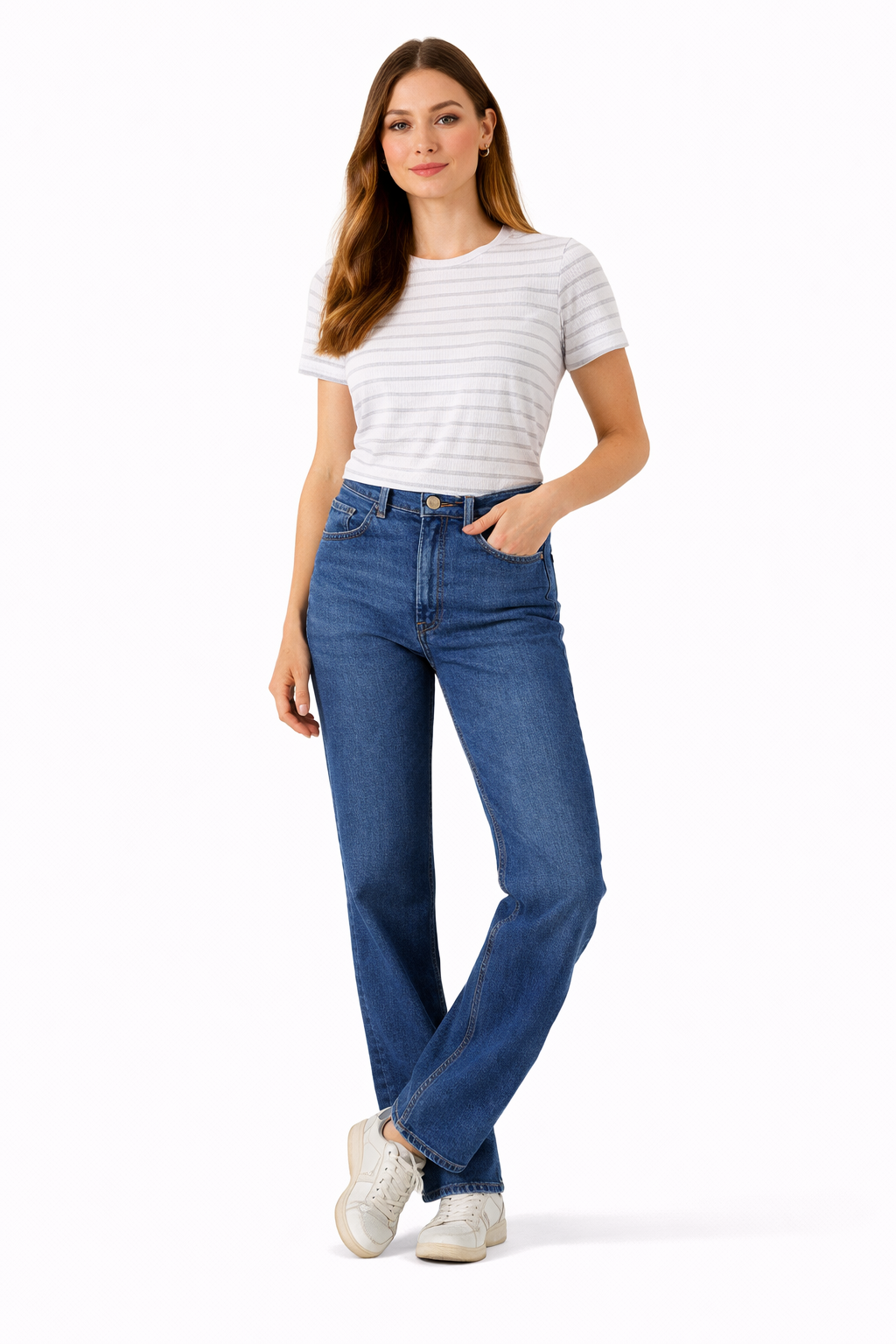 Vaquero Cielo | Denim de corte favorecedor