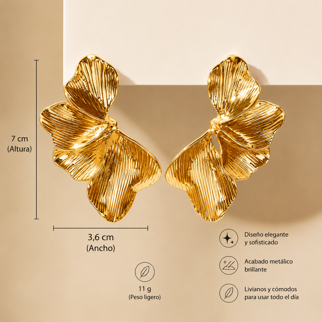 Pendientes Malta