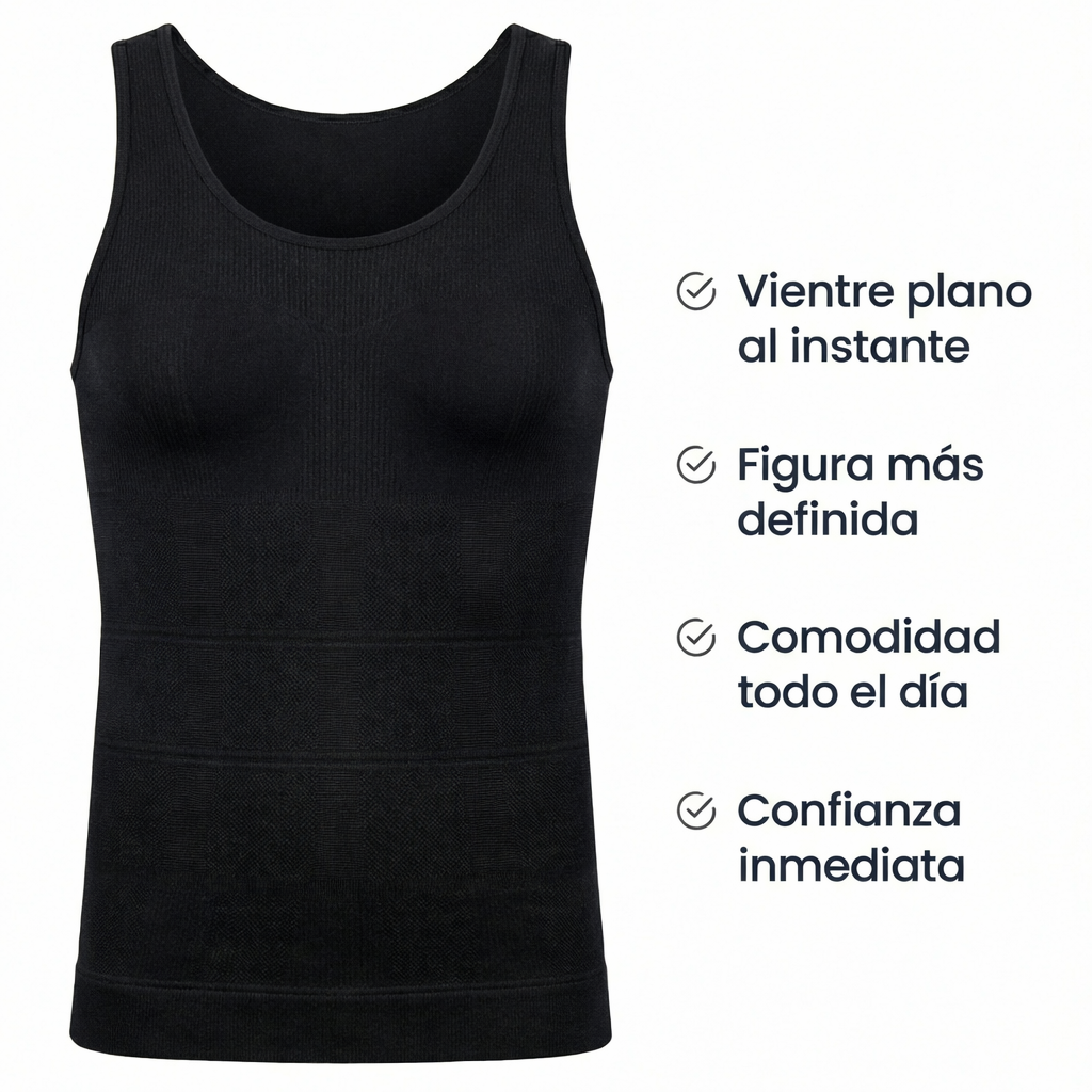 Camiseta Faja Control Fit Hombre
