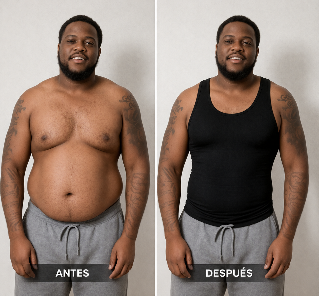 Camiseta Faja Control Fit Hombre