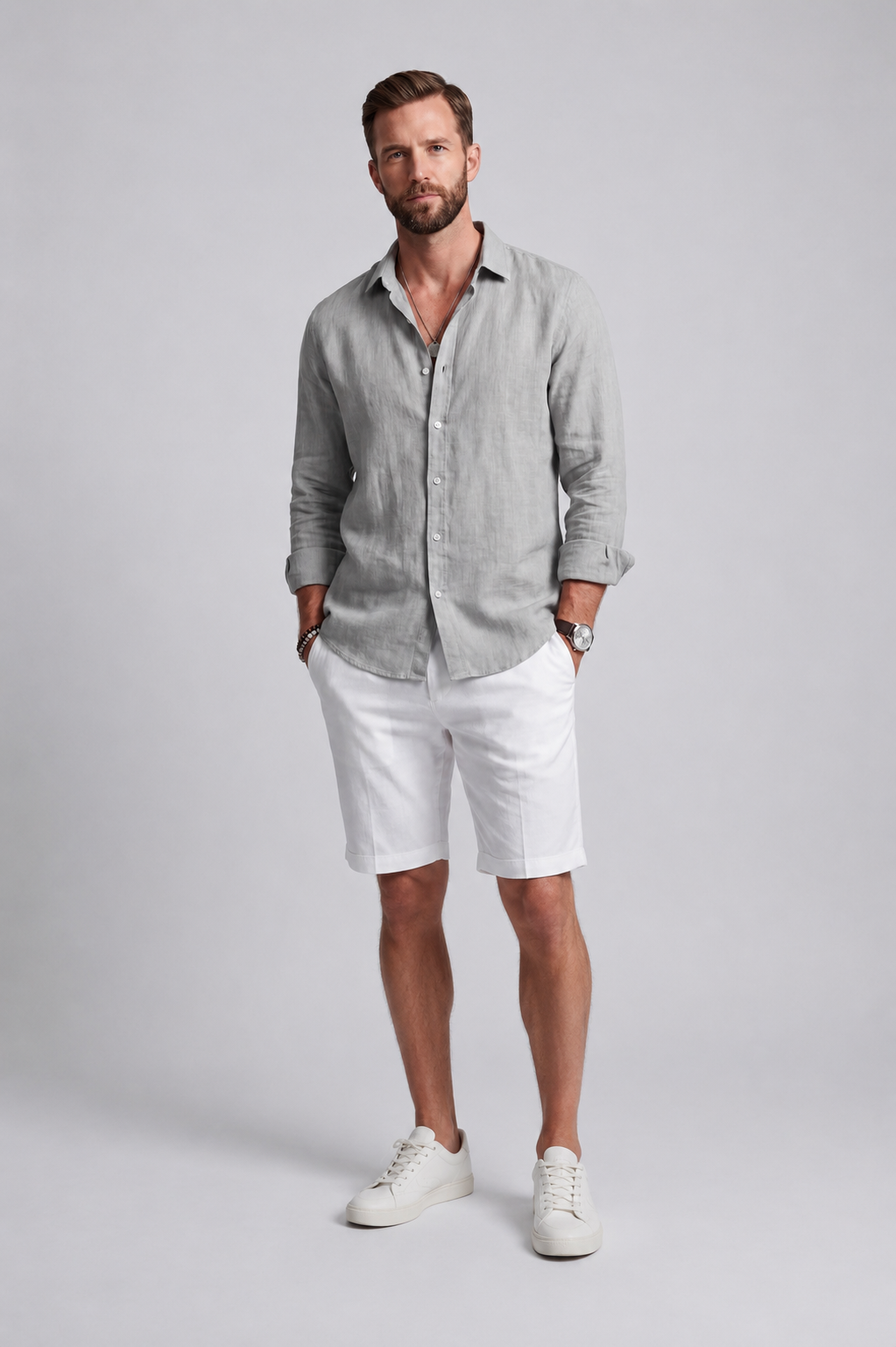 CHRISTOFER | CAMISA VERANIEGA DE CORTE HOLGADO