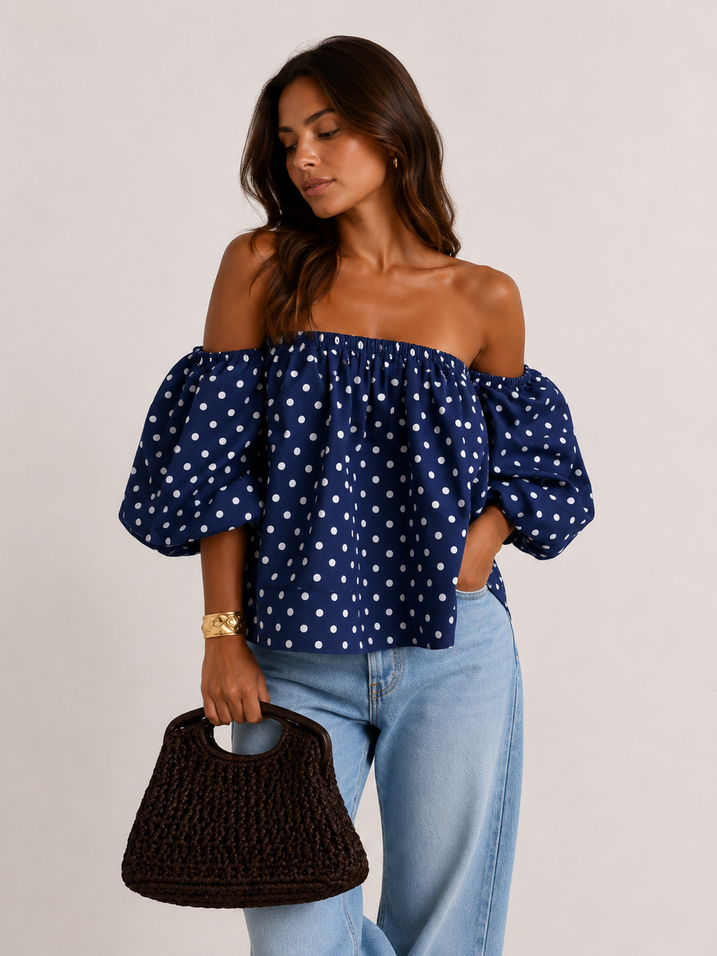 Blusa Paloma- Palabra de honor
