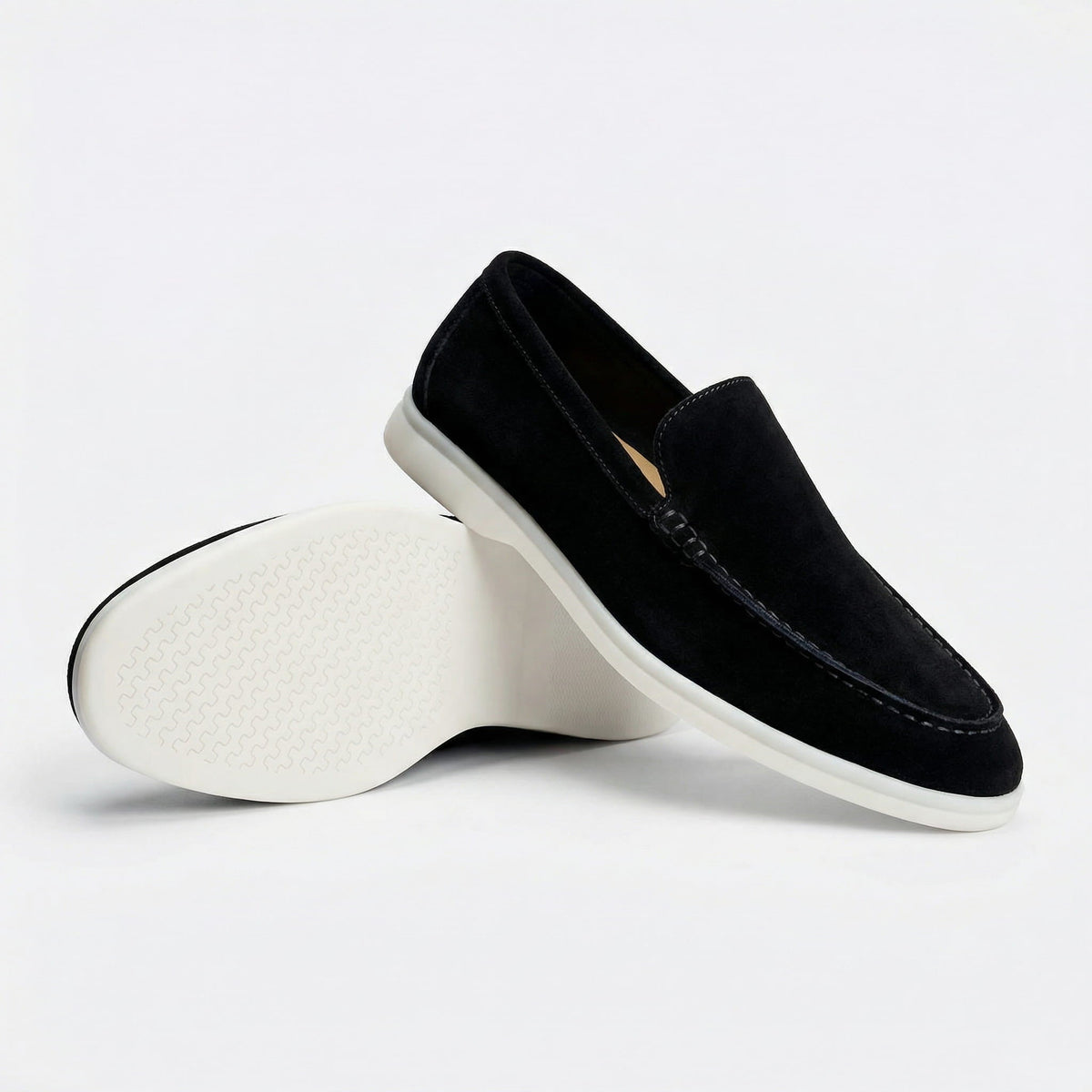 Enzo mocasines de ante
