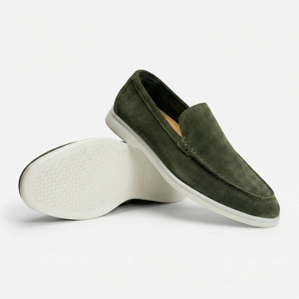 Enzo mocasines de ante