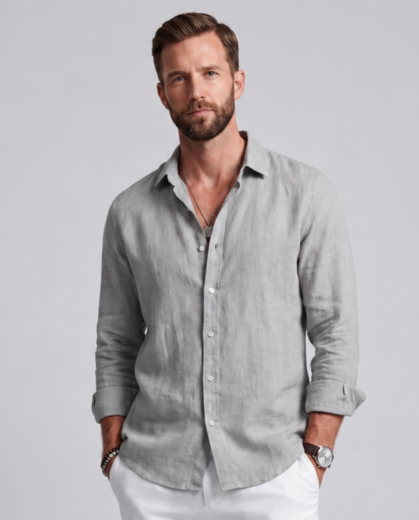 CHRISTOFER | CAMISA VERANIEGA DE CORTE HOLGADO