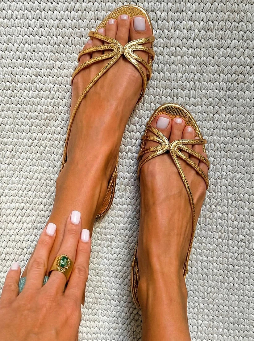 SANDALIA DORADA™