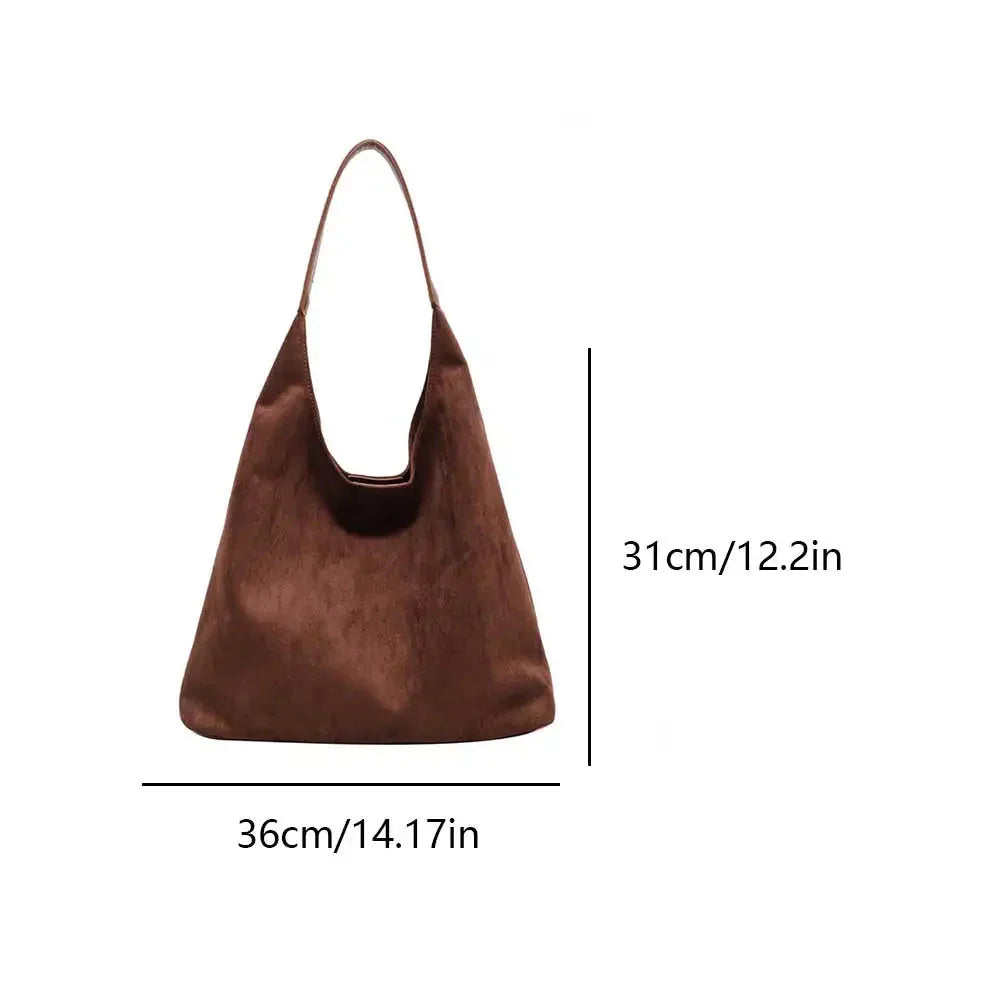 INDIRA | Bolso de ante con asa