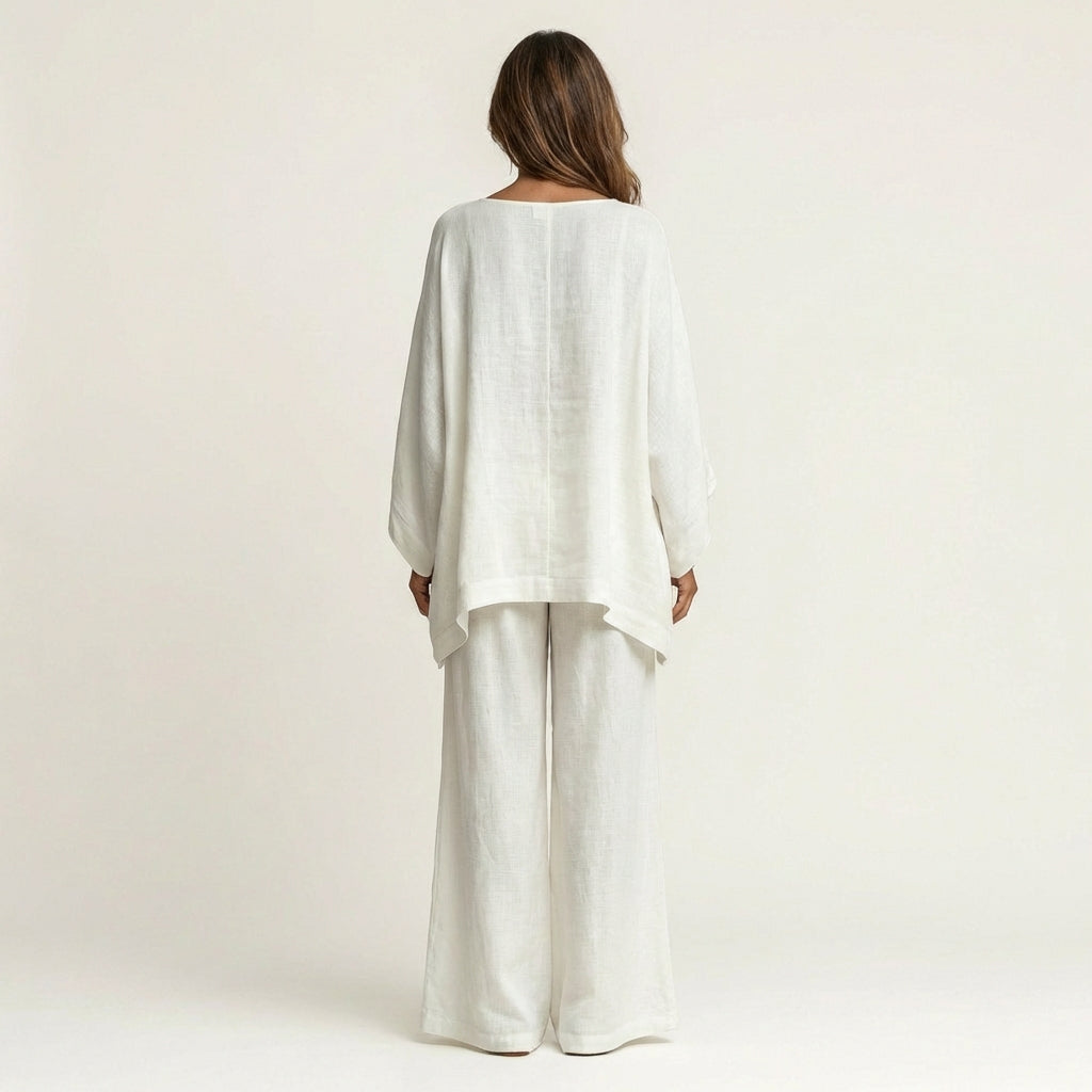 Conjunto Majolie Bohemio de Lino
