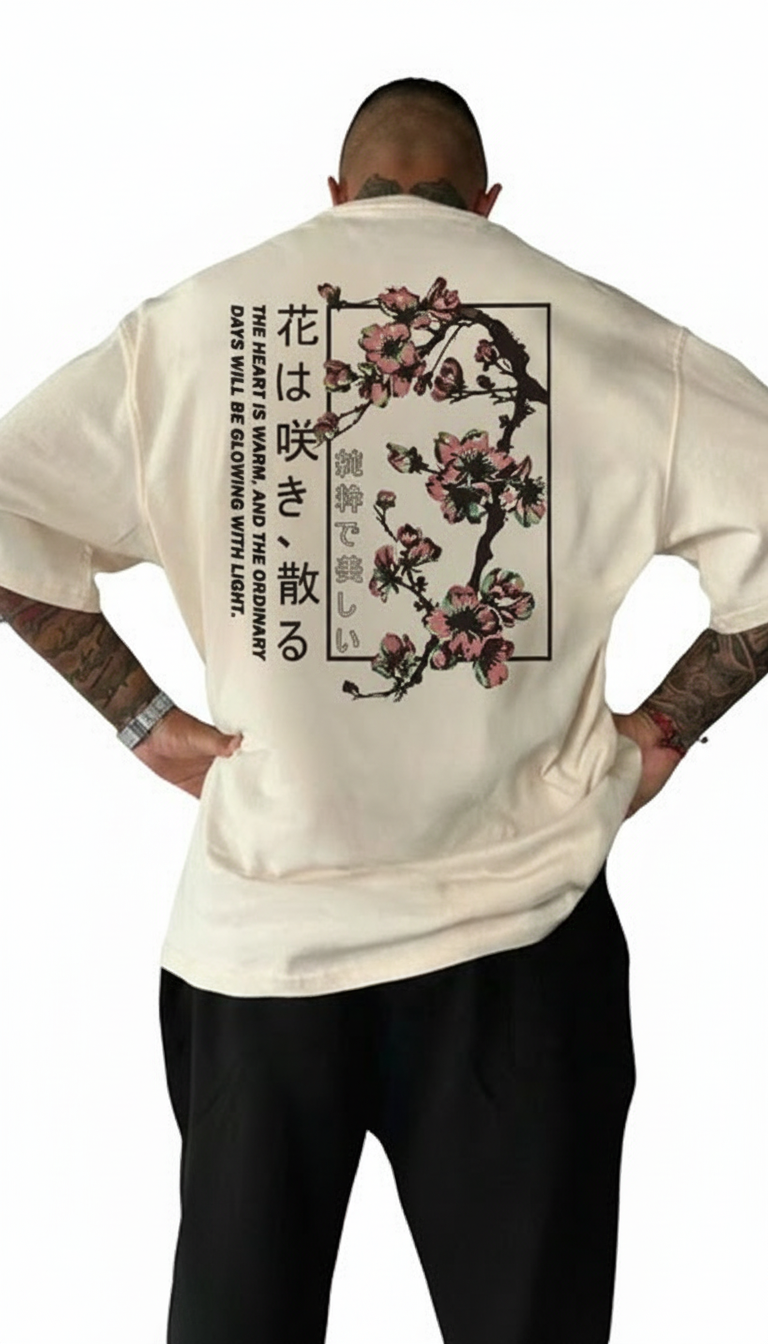 Camiseta Oversize Sakura