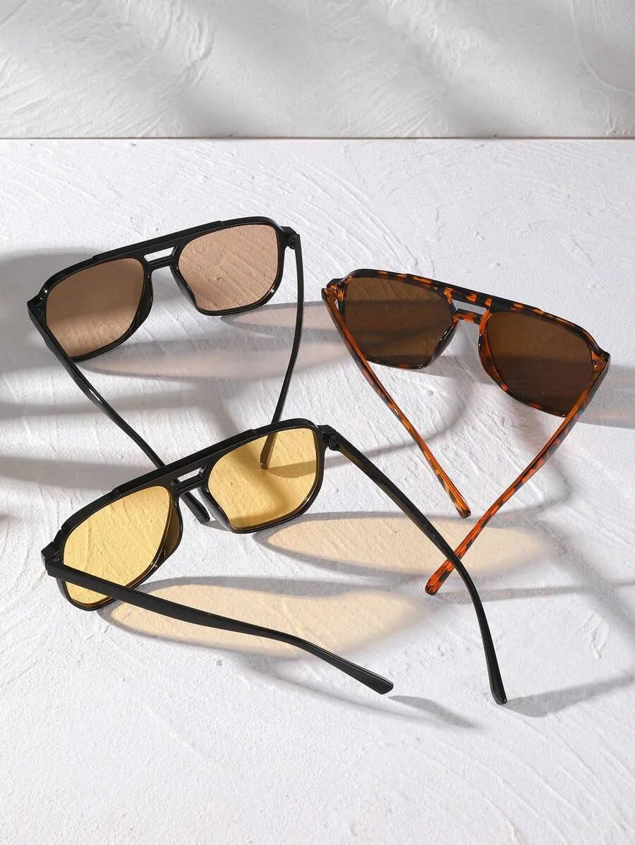 Gafas Retro.Set 3 Pares