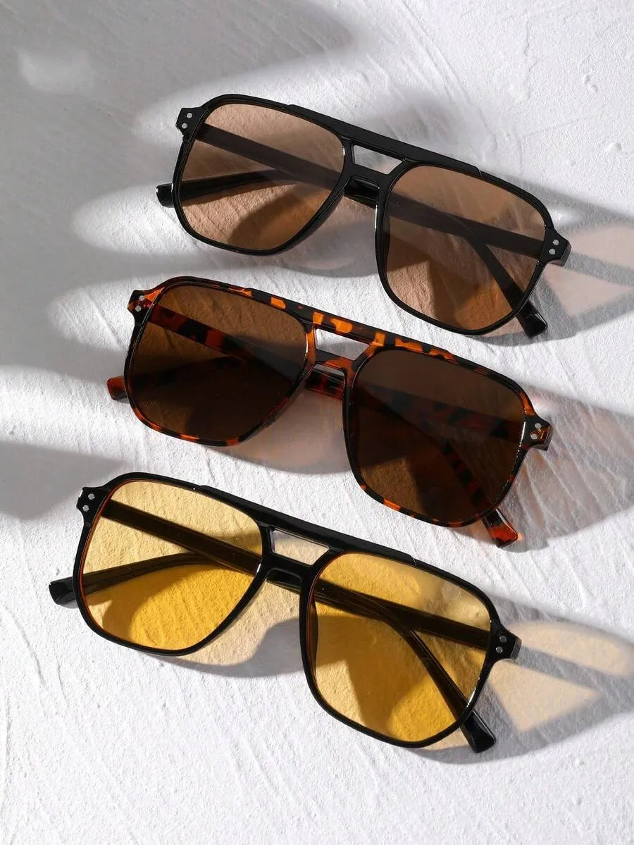 Gafas Retro.Set 3 Pares