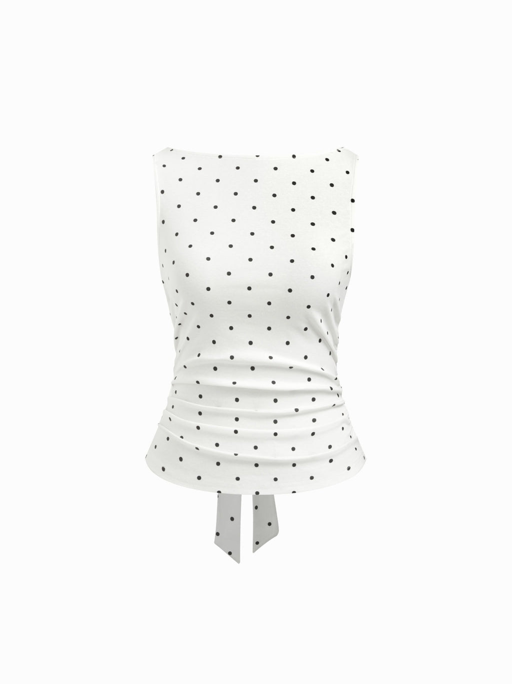 Triana Top de lunares que estiliza y eleva cualquier look