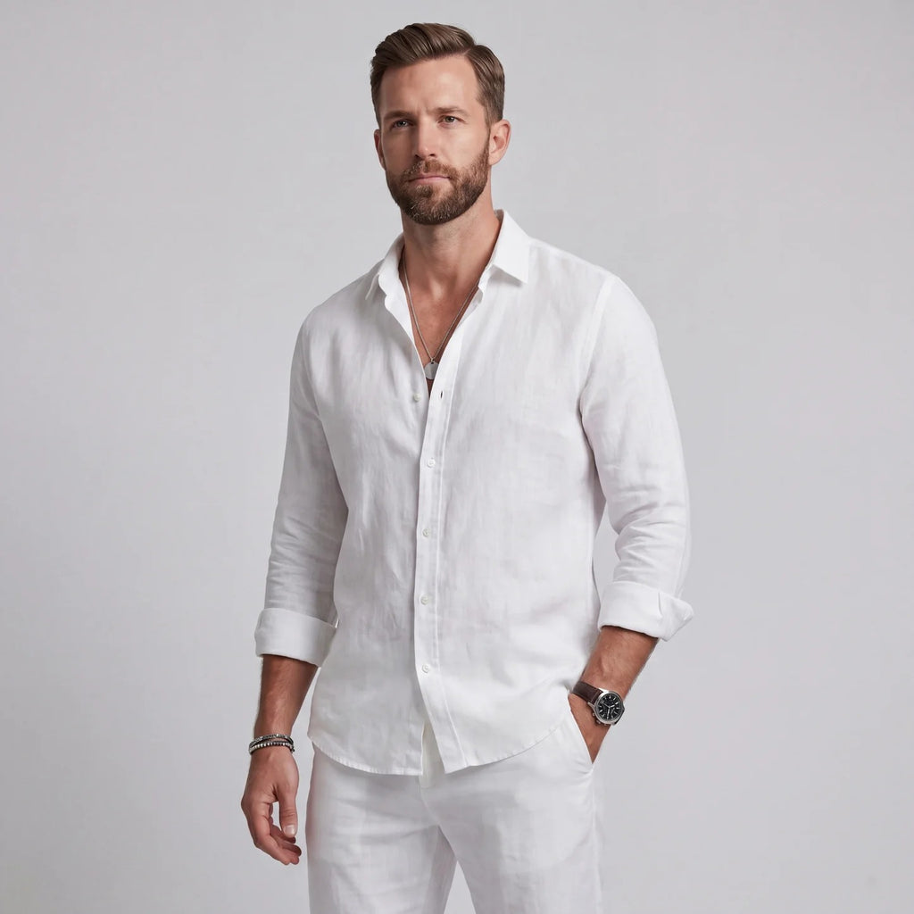CHRISTOFER | CAMISA VERANIEGA DE CORTE HOLGADO