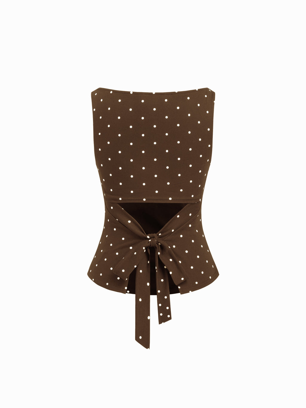 Triana Top de lunares que estiliza y eleva cualquier look