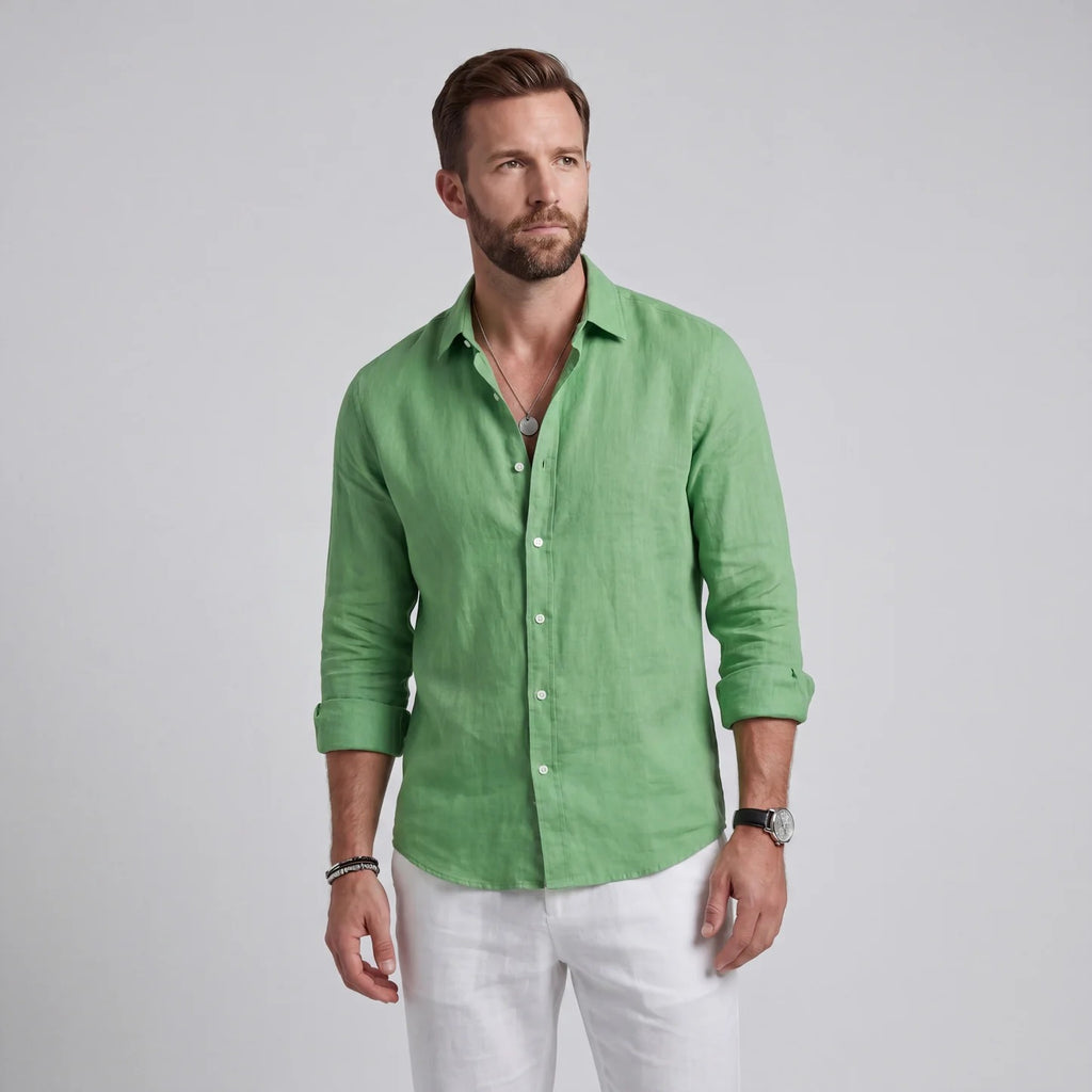 CHRISTOFER | CAMISA VERANIEGA DE CORTE HOLGADO