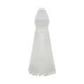 Ágata Vestido Largo Con Cuello Halter