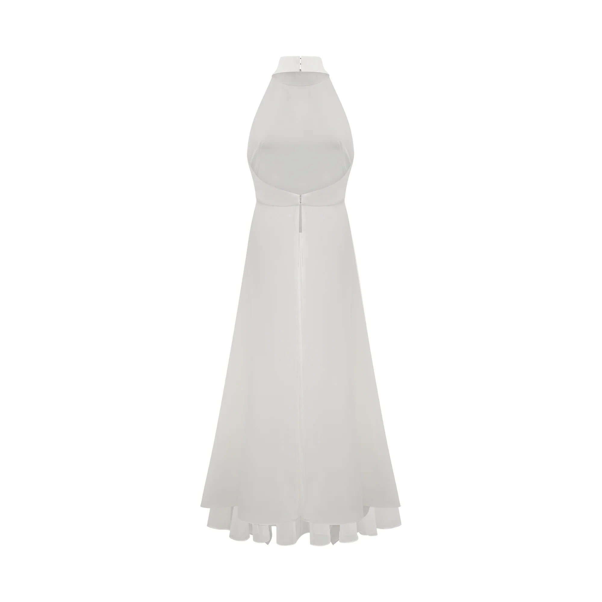 Ágata Vestido Largo Con Cuello Halter