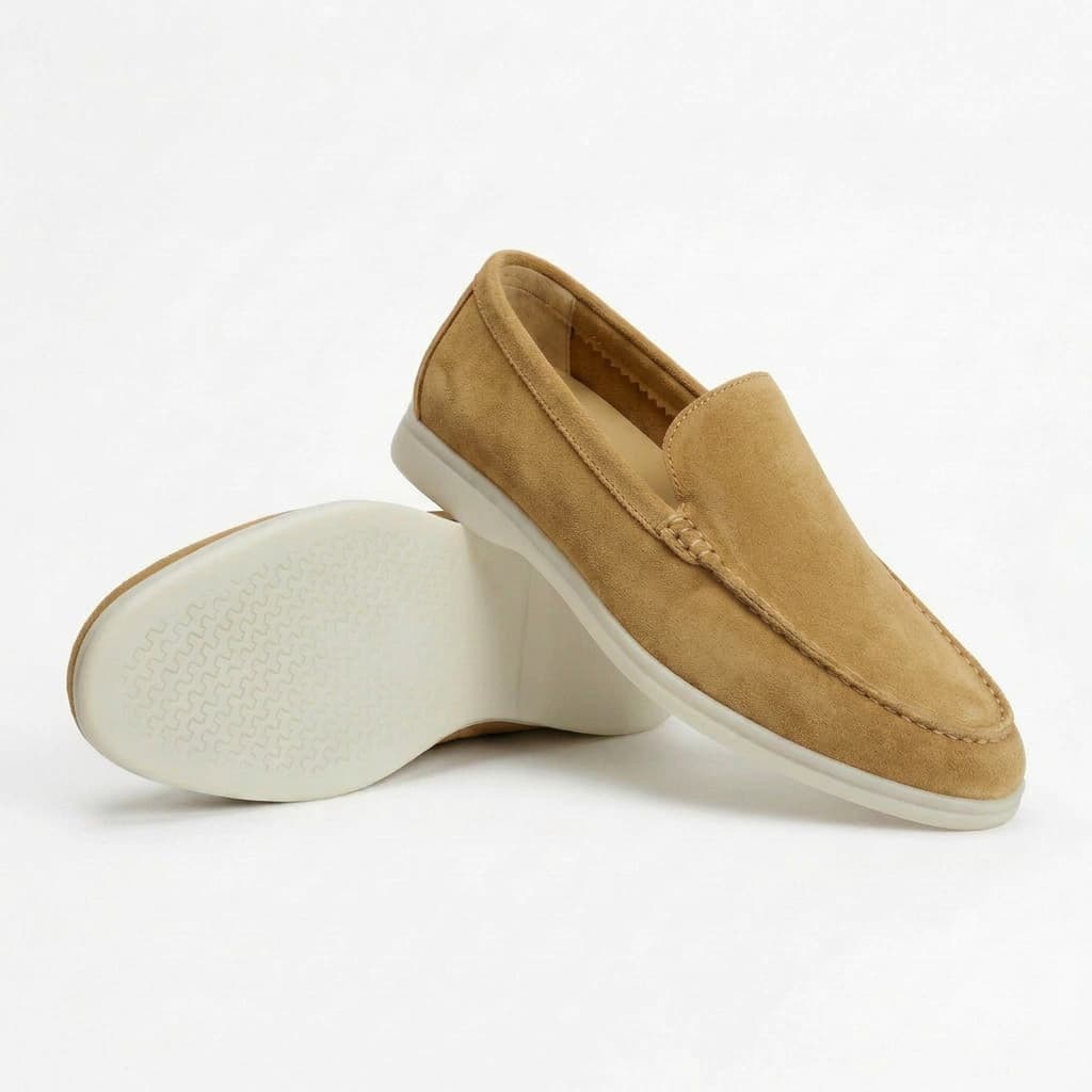 Enzo mocasines de ante