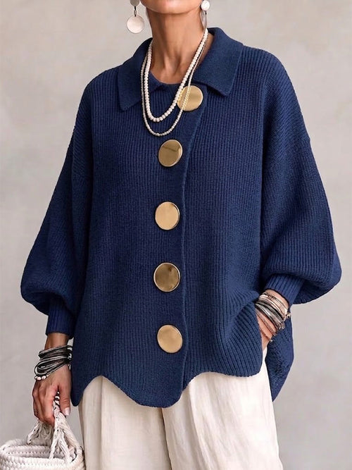 Ardelle™ | Cardigan Oversize con Cuello