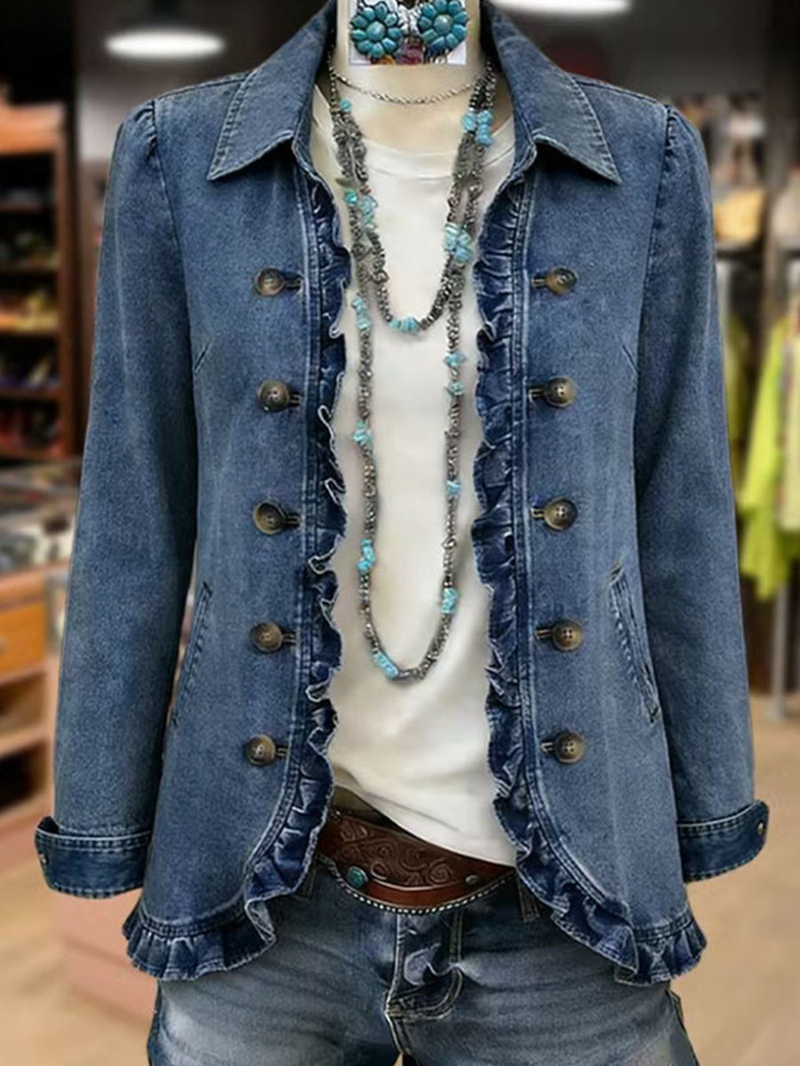 María Jesús | Blazer con Volantes