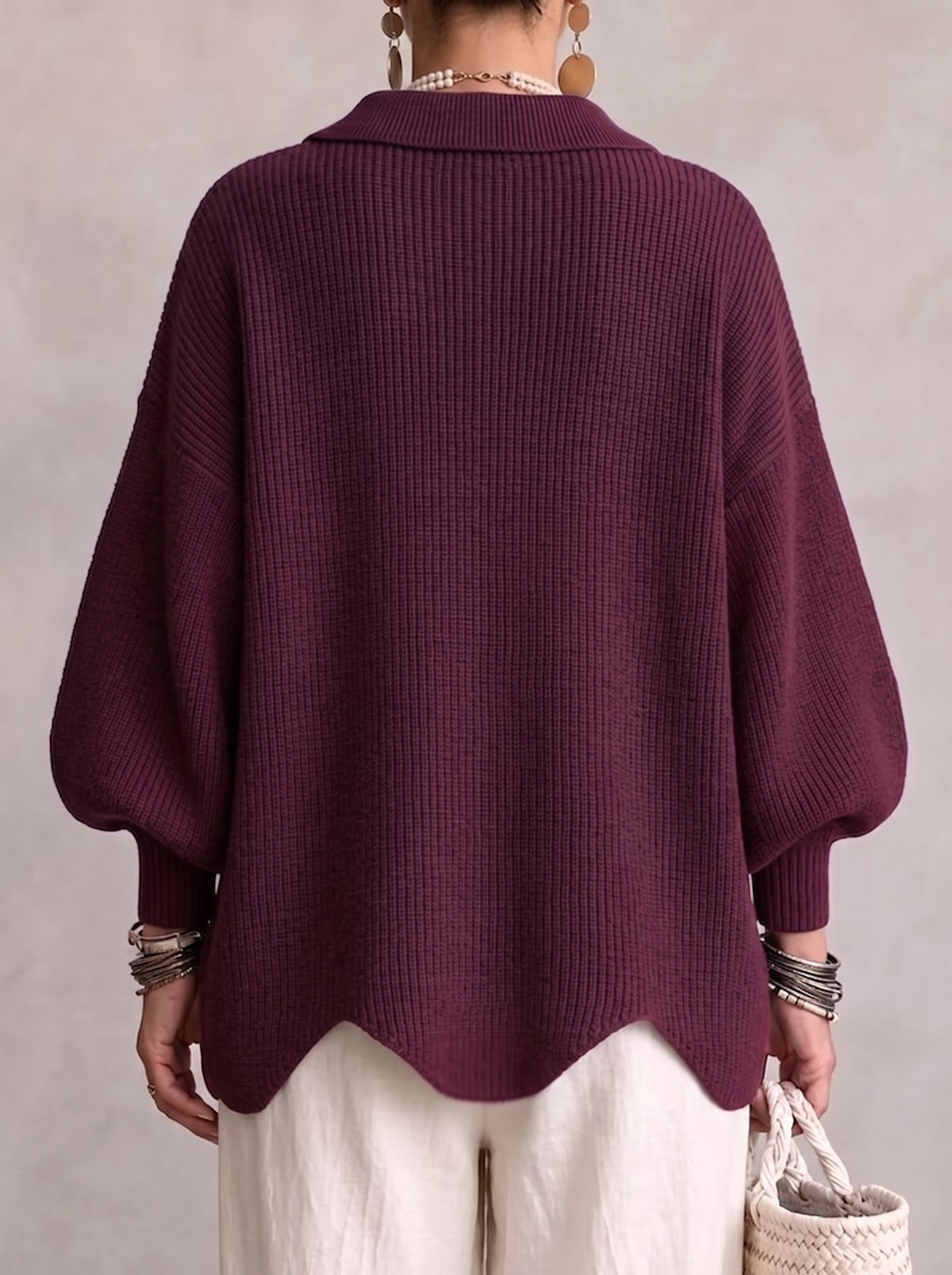 Ardelle™ | Cardigan Oversize con Cuello