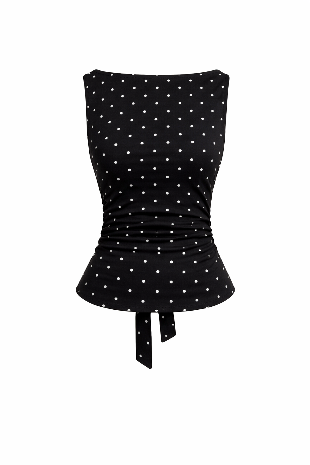 Triana Top de lunares que estiliza y eleva cualquier look
